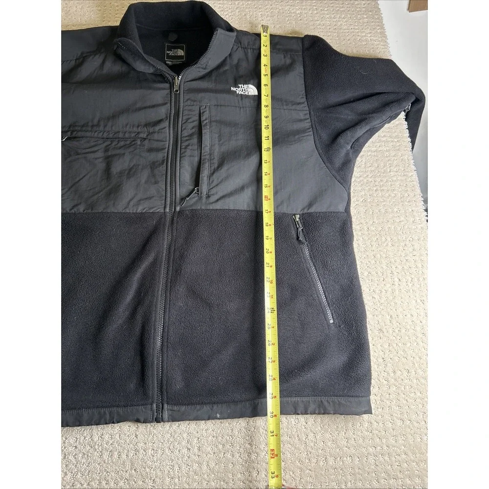 The North Face Denali Fleece Jacket Men's XXL/TTG Black Polartec Full Zip Y2K